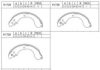 ASIMCO K1728 Brake Shoe Set